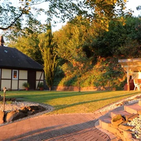 Feriehus Gesindehaus Charis Nahe Europa Park Mit Eingezaeuntem Garten Ideal Fuer Hunde Paare Und Familien